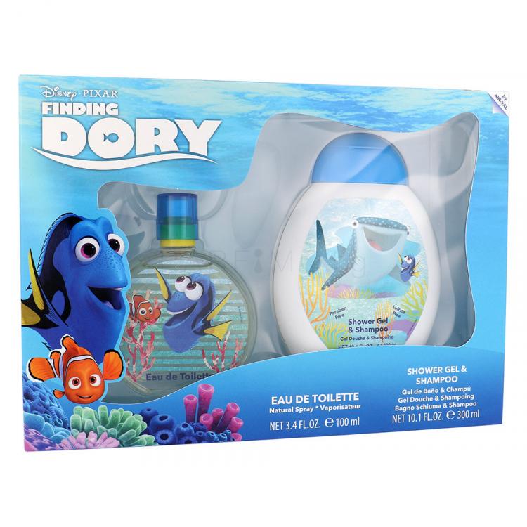 Disney Finding Dory Подаръчен комплект EDT 100 ml + 2v1 душ гел &amp; шампоан 300 ml