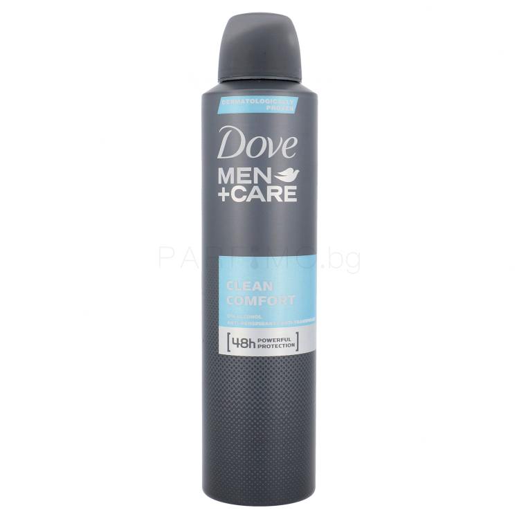 Dove Men + Care Clean Comfort 48h Антиперспирант за мъже 250 ml