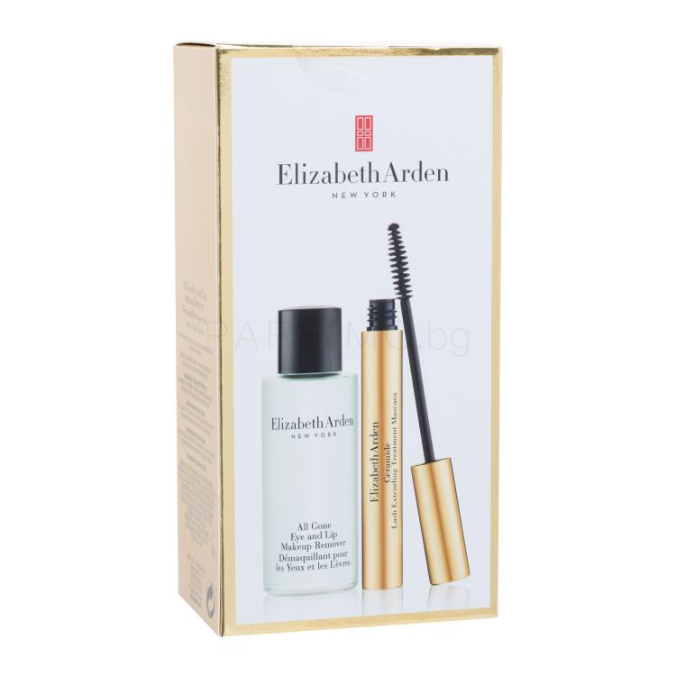 Elizabeth Arden Ceramide Подаръчен комплект спирала 7 ml + база за грим All Gone Makeup Remover 50 ml