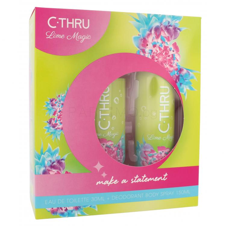C-THRU Lime Magic Подаръчен комплект EDT 30 ml + дезодорант 150 ml