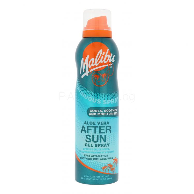 Malibu Continuous Spray Aloe Vera Продукт за след слънце 175 ml
