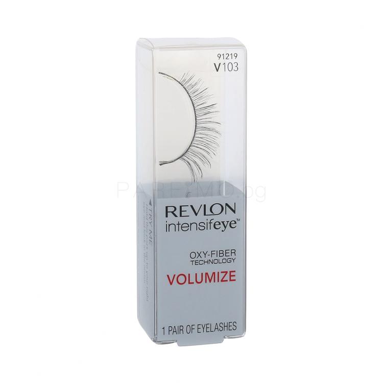 Revlon Volumize Intensifeye Oxy-Fiber Technology V103 Изкуствени мигли за жени 1 бр