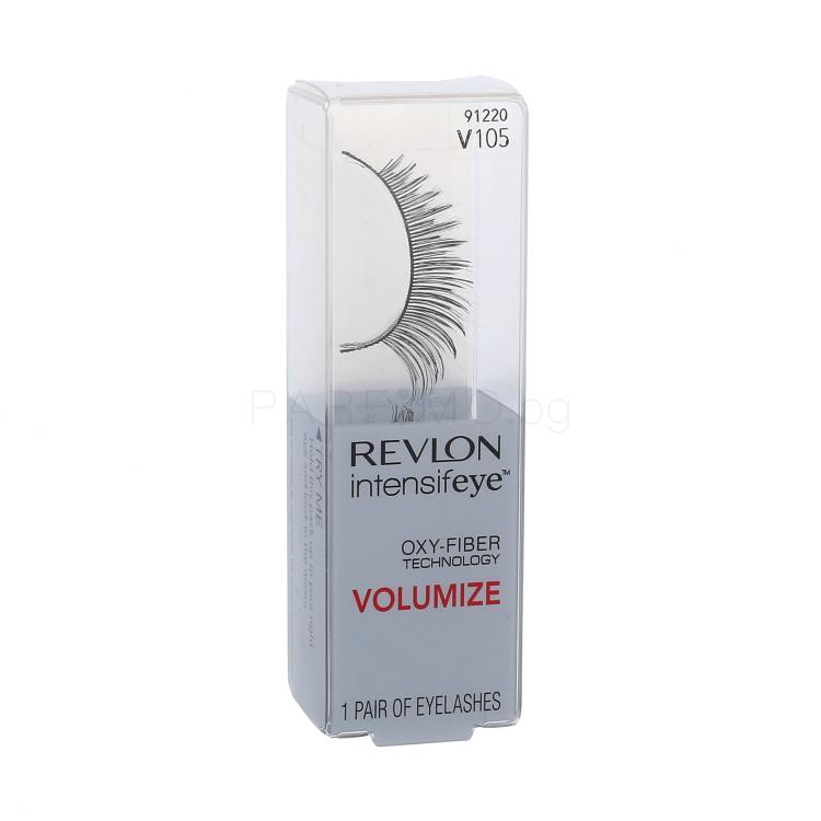 Revlon Volumize Intensifeye Oxy-Fiber Technology V105 Изкуствени мигли за жени 1 бр