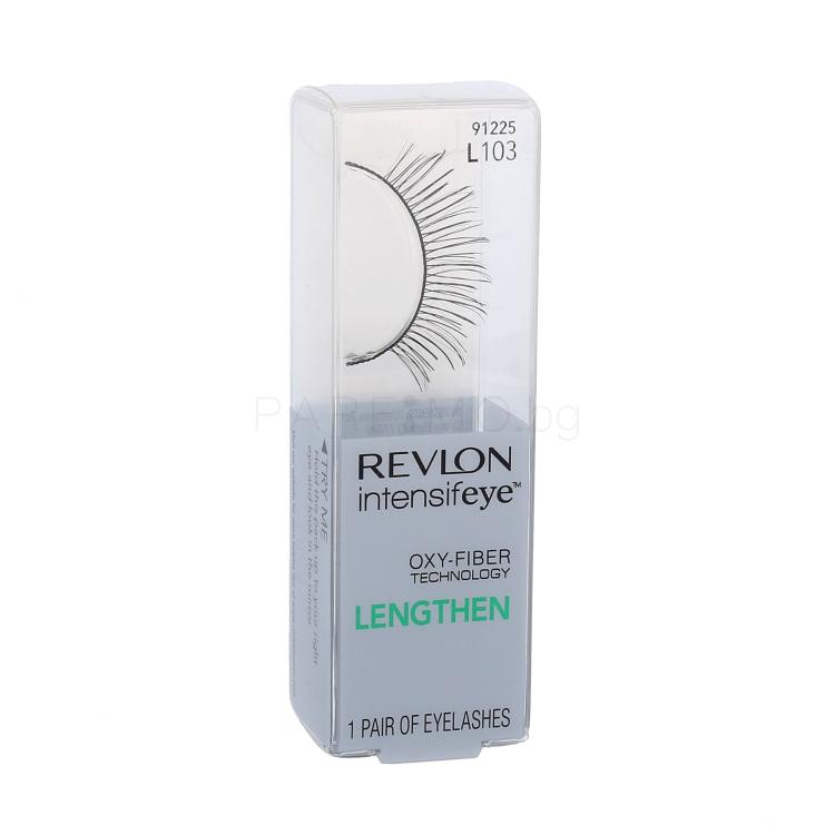 Revlon Lengthen Intensifeye Oxy-Fiber Technology L103 Изкуствени мигли за жени 1 бр