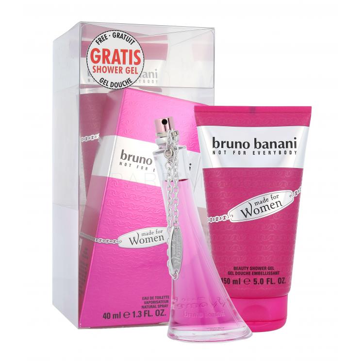 Bruno Banani Made For Women Подаръчен комплект EDT 40 ml + душ гел 150 ml