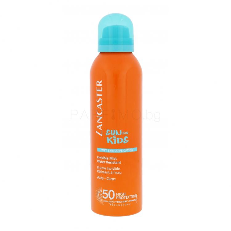 Lancaster Sun For Kids Invisible Mist SPF50 Слънцезащитна козметика за тяло за деца 200 ml