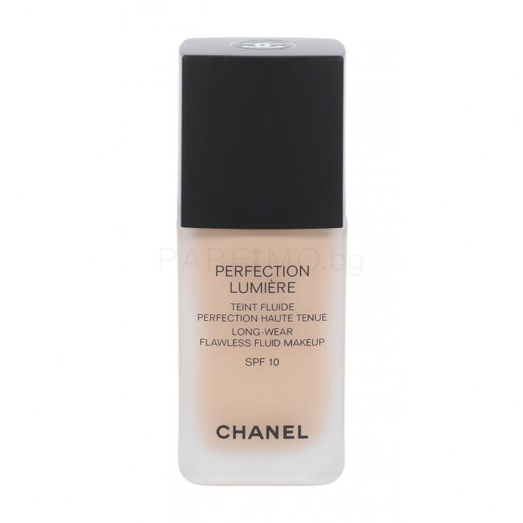 Chanel Perfection Lumière Long-Wear Fluid Makeup SPF10 Фон дьо тен за жени 30 ml Нюанс 12 Beige Rosé