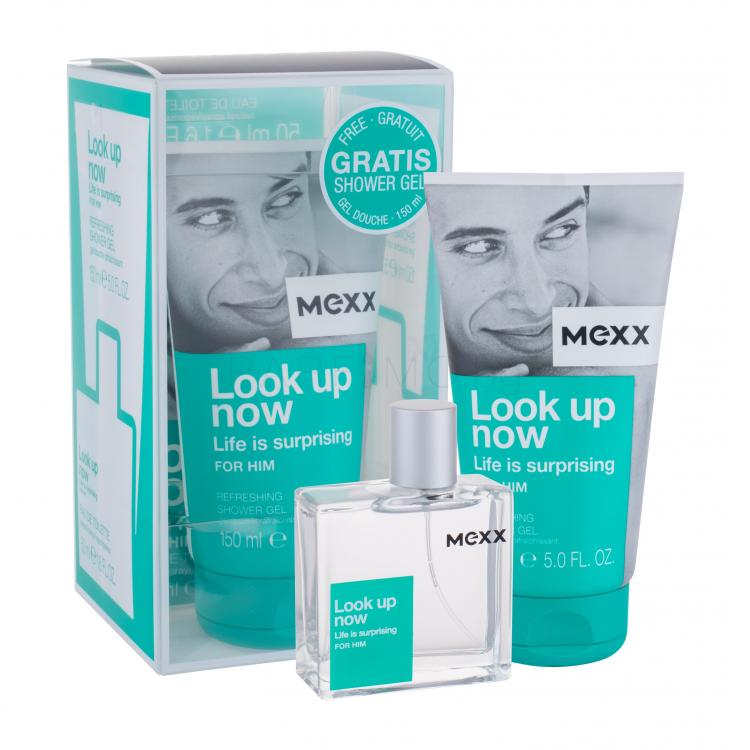 Mexx Look up Now Life Is Surprising For Him Подаръчен комплект EDT 50 ml + душ гел 150 ml