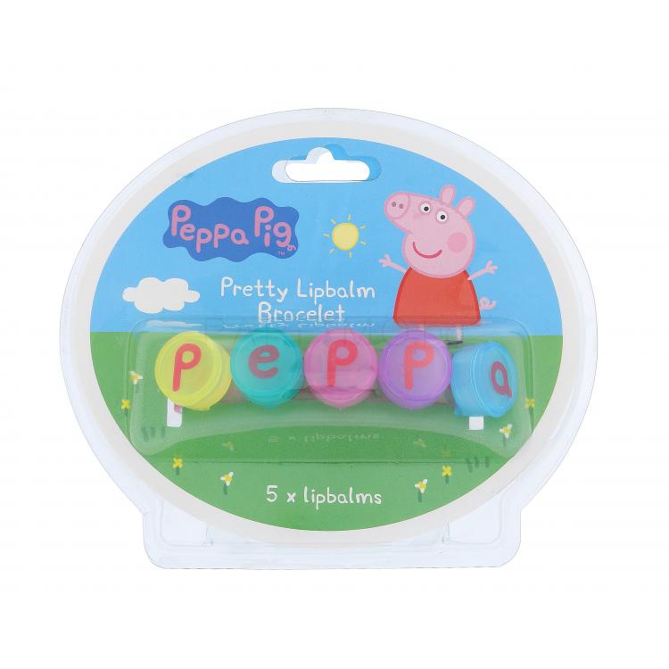 Peppa Pig Peppa Pretty Lipbalm Bracelet Балсам за устни за деца 5 гр