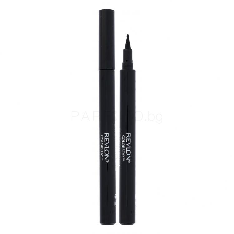 Revlon Colorstay Liquid Eye Pen Ball Point Очна линия за жени 1,6 гр Нюанс 01 Blackest Black