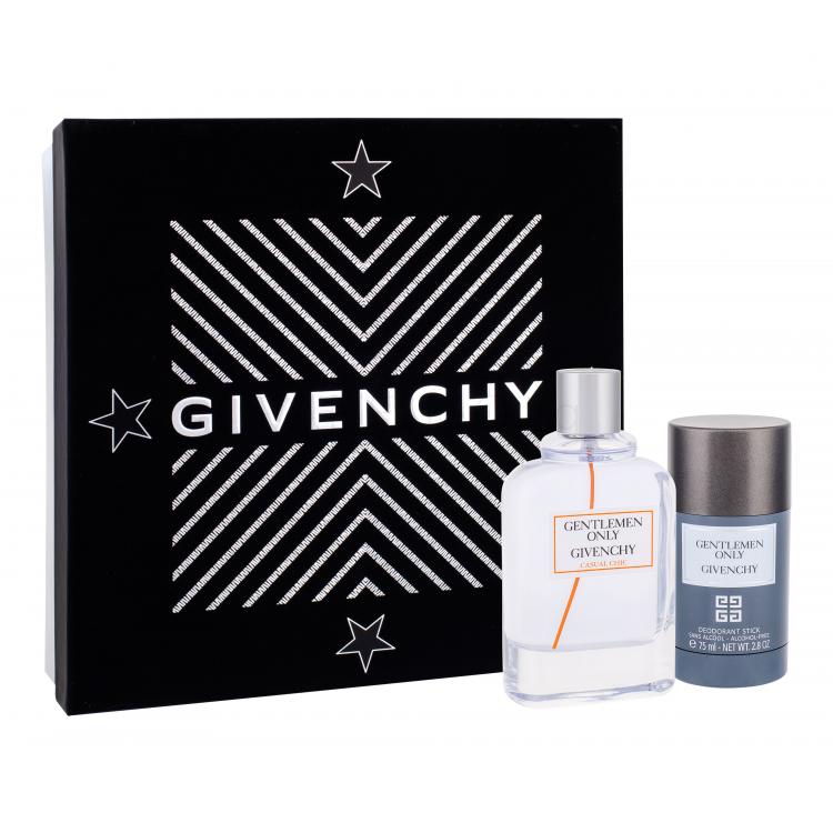 Givenchy Gentlemen Only Casual Chic Подаръчен комплект EDT 100 ml + део стик 75 ml