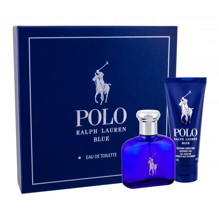 Ralph Lauren Polo Blue Подаръчен комплект EDT 75 ml + душ гел 100 ml