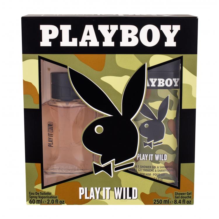 Playboy Play It Wild Подаръчен комплект EDT 60 ml + душ гел 250 ml
