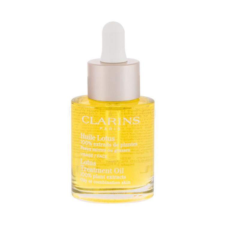 Clarins Face Treatment Oil Lotus Масло за лице за жени 30 ml