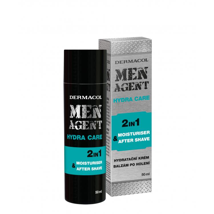 Dermacol Men Agent Hydra Care 2in1 Балсам след бръснене за мъже 50 ml