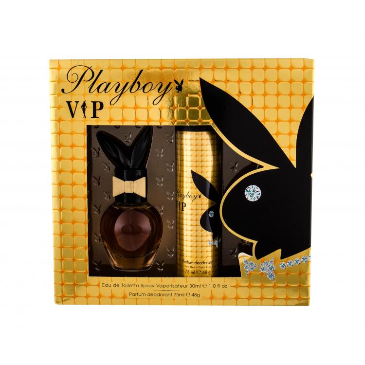 Playboy VIP For Her Подаръчен комплект EDT 30 ml + дезодорант 75 ml