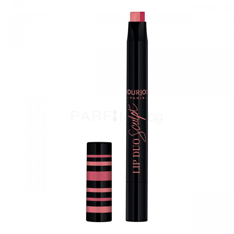 BOURJOIS Paris Lip Duo Sculpt Червило за жени 0,5 гр Нюанс 01 Pink Twice