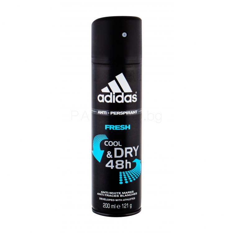 Adidas Fresh Cool &amp; Dry 48h Антиперспирант за мъже 200 ml