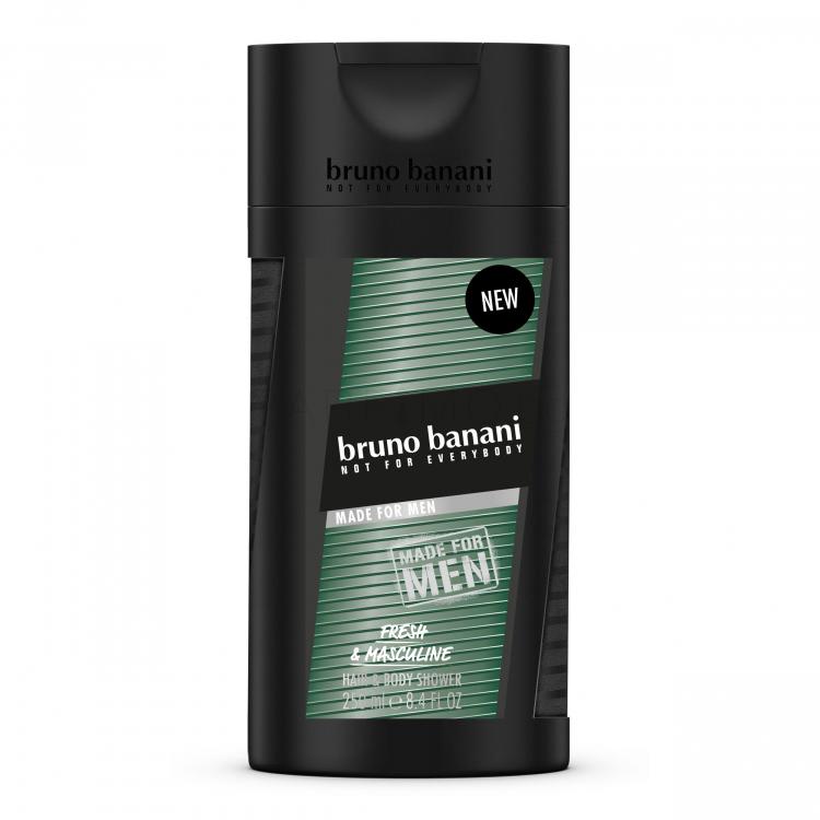 Bruno Banani Made For Men Hair &amp; Body Душ гел за мъже 250 ml