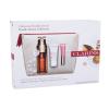 Clarins Double Serum Collection Подаръчен комплект серум за лице Double Serum 50 ml + балсам за лице Beauty Flash Balm 15 ml + гланц за устни Natural Lip Perfector 5 ml 01 Rose Shimmer + козметична чантичка увредена кутия