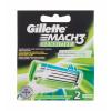 Gillette Mach3 Sensitive Резервни ножчета за мъже 2 бр