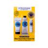 L&#039;Occitane Shea Butter Travel Set Подаръчен комплект крем за тяло 20 ml + крем за ръце 30 ml + балсам за устни 2 g + балсам за тяло 10 ml увредена кутия