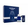 Montblanc Explorer Ultra Blue Подаръчен комплект за мъже EDP 100 ml + EDP 7,5 ml + деостик 75 g