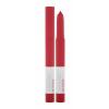 Maybelline Super Stay Ink Crayon Matte Червило за жени 1,5 g Нюанс 45 Hustle In Heels