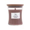 WoodWick Stone Washed Suede Ароматна свещ 85 гр