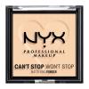 NYX Professional Makeup Can&#039;t Stop Won&#039;t Stop Mattifying Powder Пудра за жени 6 гр Нюанс 02 Light