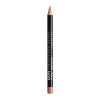 NYX Professional Makeup Slim Lip Pencil Молив за устни за жени 1 гр Нюанс 858 Nude Pink
