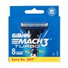Gillette Mach3 Turbo Резервни ножчета за мъже Комплект