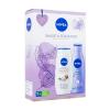 Nivea Smooth Sensation Подаръчен комплект душ гел Shea Butter &amp; Botanical Oil 250 ml + лосион за тяло Smooth Sensation 250 ml увредена кутия