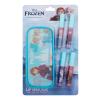 Lip Smacker Disney Frozen Lip Gloss &amp; Pouch Set Подаръчен комплект гланц за устни 4 x 6 ml + козметична чантичка