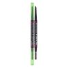 NYX Professional Makeup Blade &amp; Shade Dual Edge Brow Pencil Молив за вежди за жени 0,06 g Нюанс 12 Black