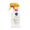 Nivea Sun Babies &amp; Kids Sensitive Protect Spray SPF50+ Слънцезащитна козметика за тяло за деца 270 ml