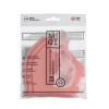 NEQI Adult Community Face Coverings S-M Pink Предпазнa маскa 3 бр