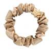 By Eloise London Silk Scrunchie Gold Star Ластик за коса за жени 1 бр Нюанс Sand