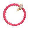 By Eloise London Bling Charms Gold Diamanté Bird Ластик за коса за жени 1 бр Нюанс Neon Peach
