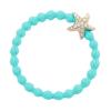 By Eloise London Bling Charms Starfish Ластик за коса за жени 1 бр Нюанс Turquoise