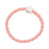 By Eloise London Silver Star Ластик за коса за жени 1 бр Нюанс Orange on Pink