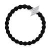 By Eloise London Silver Bling Diamanté Bolt Ластик за коса за жени 1 бр Нюанс Black