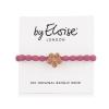 By Eloise London Bling Charms Daisy Flower Ластик за коса за жени 1 бр Нюанс Rose Pink