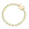 By Eloise London Gold Butterfly Ластик за коса за жени 1 бр Нюанс Melon Yellow