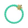 By Eloise London Bling Charms Gold Diamanté Turtle Ластик за коса за жени 1 бр Нюанс Apple Green