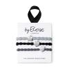 By Eloise London Set Stylish Silver Ластик за коса за жени 1 бр