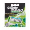 Gillette Mach3 Sensitive Резервни ножчета за мъже 4 бр