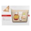 Clarins Aroma Eau Des Jardins Подаръчен комплект освежаваща вода 100 ml + омекотяващ крем за тяло 100 ml + душ гел 50 ml + чантичка