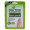 Xpel Tea Tree Tea Tree &amp; Peppermint Deep Moisturising Foot Pack Маска за крака за жени 1 бр