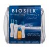 Farouk Systems Biosilk Hydrating Therapy Подаръчен комплект шампоан 67 ml + балсам 67 ml + олио за коса 52 ml + балсам без отмиване 67 ml + козметична чанта